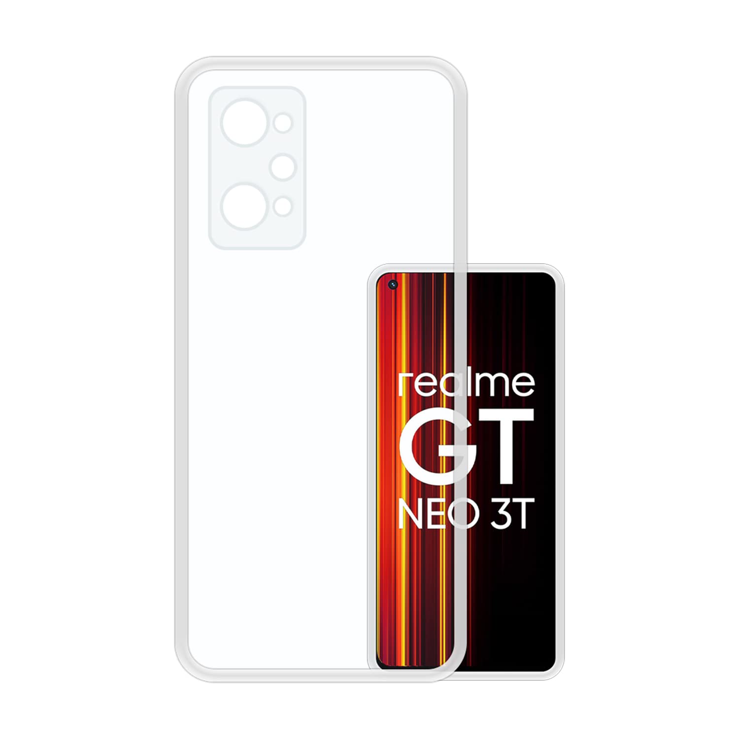 VIDO Transparent Back Case Cover for Realme GT Neo 3T (Soft & Flexible & Camera Protection Back Case) (B0BFX4FS9V) Amazon Price History, Amazon Price Tracker