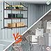 Talustool 2 Pack Hanging Heavy duty Adjustable Shelf 56.5x22 Cargo Container Shelving units