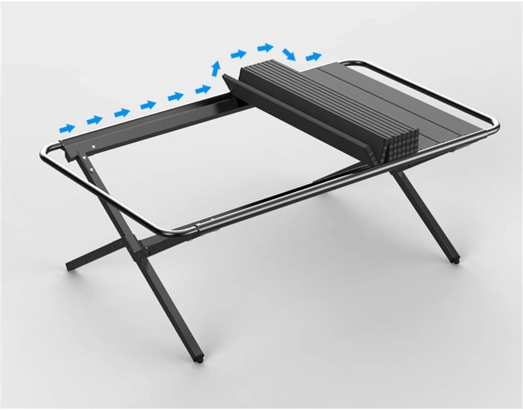 Aluminum Alloy Chicken Rolls Table Camping Equipment Outdoor Folding Table