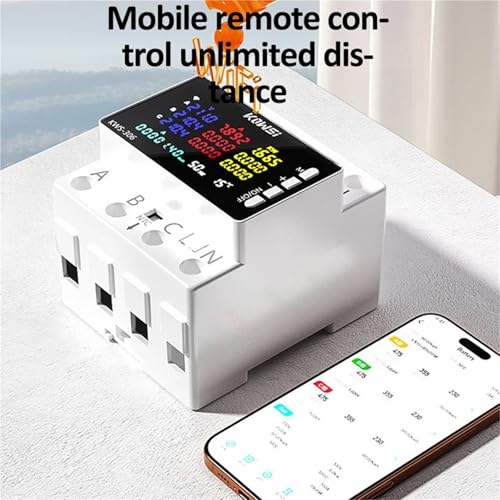 Compteur d'énergie intelligent triphasé KWS-306 connecté pour optimiser sa consommation - 3