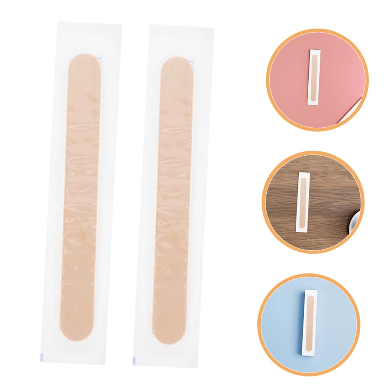 200 Palitos de Madera para Spa y Cuidado Facial, Livianos y Envueltos Individualmente, Aplicadores de Cera y Depresores Linguales para Uso Profesional y Doméstico