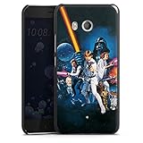 DeinDesign Hard Case kompatibel mit HTC U11 Schutzhülle schwarz Smartphone Backcover Star Wars Episode IV Fanartikel
