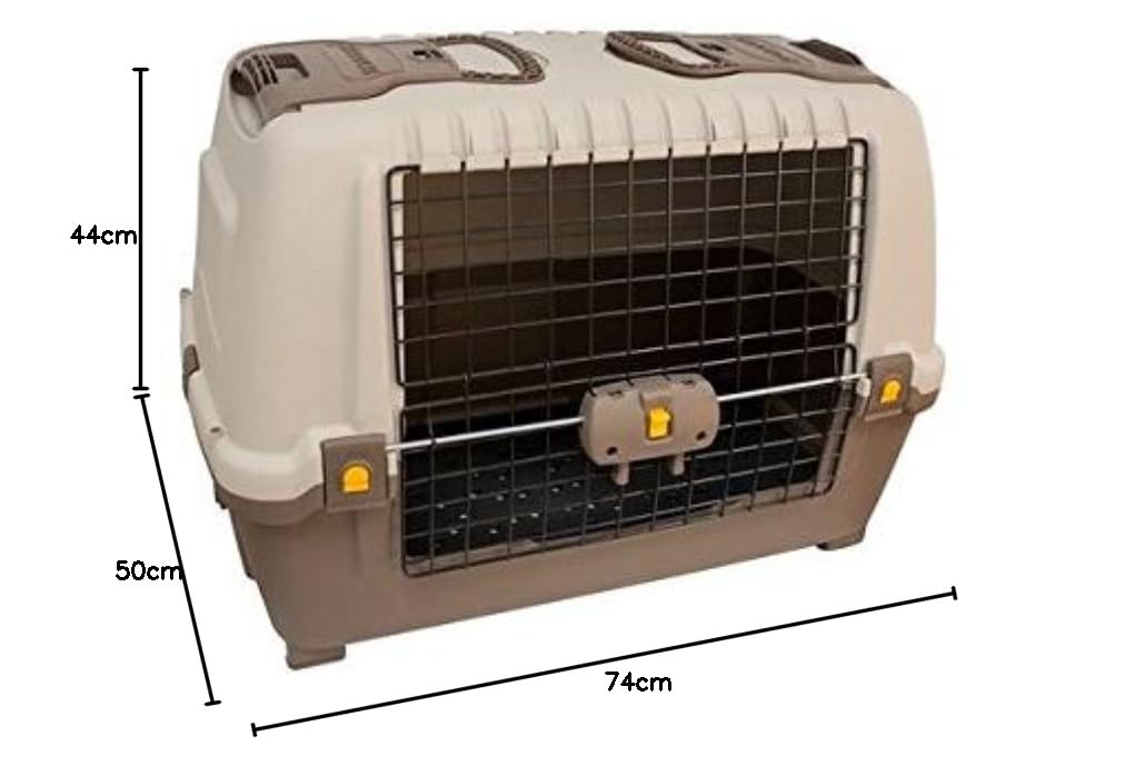 Trasportino Skudo Car 80 - Accessorio da viaggio per cane, conforme agli standard