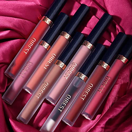 Qibest NO:Q-L01 7Pcs Matte Liquid Lipstick + 1Pcs Lip Plumper Makeup Set Kit thumb #6