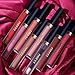 QiBest 7Pcs Matte Liquid Lipstick + 1Pcs Lip Plumper Makeup Set Kit, Pigmented Long Lasting Lip Gloss Set, Velvet Waterproof Halloween Lip Makeup Valentine's Gift Sets for Girls and Women