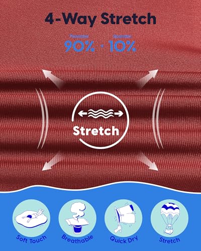 maamgic 7 Inch Mens Swim Trunks with Compression Liner Board Shorts with Zippered Pocket Bathing Suit for Beach Vacation4