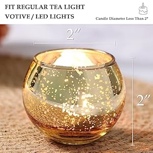 Volensroundgoldvotivecandleholdersmercuryglasscandleholdersetof12 Urban Country Home Decor Volens round gold votive candle holders mercury glass candle holder set of 12 urban country home decor