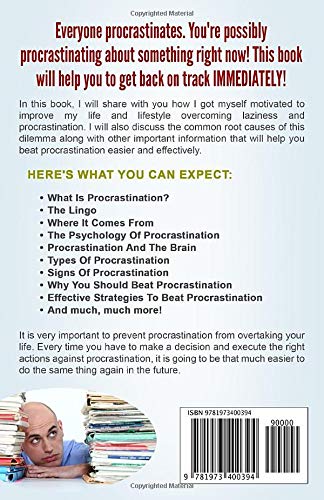 Procrastination: How To Get Motivated, Overcome Laziness And Boost Productivity With Simple Everyday Habits image 2