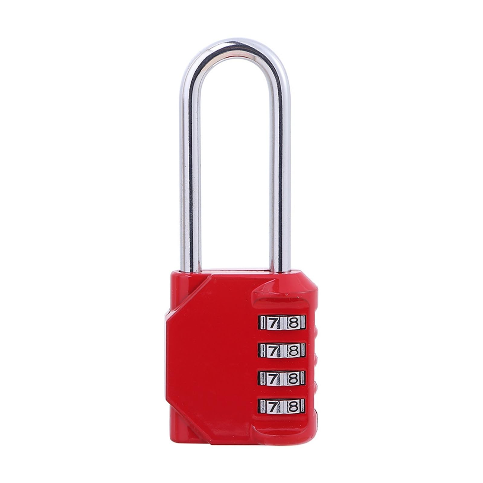 Bghyjkol Red Padlock Backpack Security Combination Cabinet Drawer