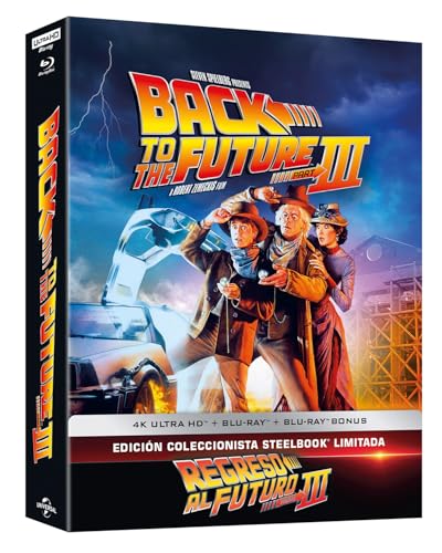 Regreso al futuro 3. Ed. 40º aniversario (4K UHD + BD + BD BONUS) UCE [Blu-ray]