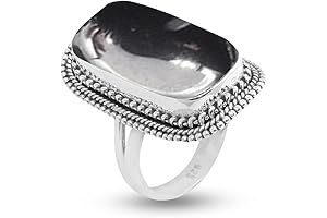 Genuine Hematite Ring: Embellish Your Style with Ancient Energy
