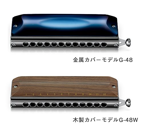 Suzuki G-48 grego Lins Le Signature Harmonica chromatique - Les Beatles, Paul McCartney, John Lennon, RIngo Starr, George Harrison Suzuki G-48 grego Lins Le Signature Harmonica chromatique – Image 5
