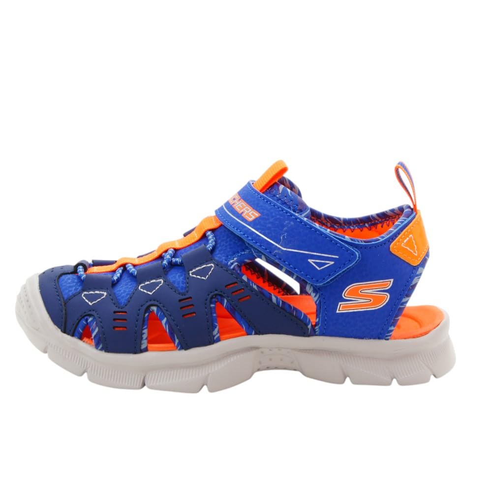 Skechers Sandalias Puntera Cerrada Niños 816 Color: Azul Talla: 32