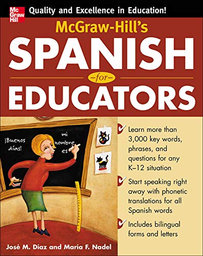 Mcgraw-Hill Education Díaz, José M. Mcgraw-Hill'S Spanish For Educators cover