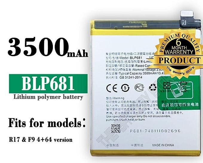 Image of Original BLP681 Battery for Oppo F9 Pro /CPH1879 /PBEM00 / CPH1823 / CPH1881 / CPH1825 Battery with 6 Month Warranty** (J00244)