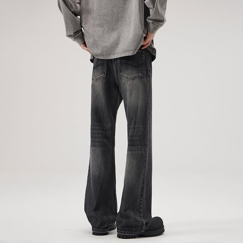 Men's Pants Summer Striped Straight Leg Jeans4