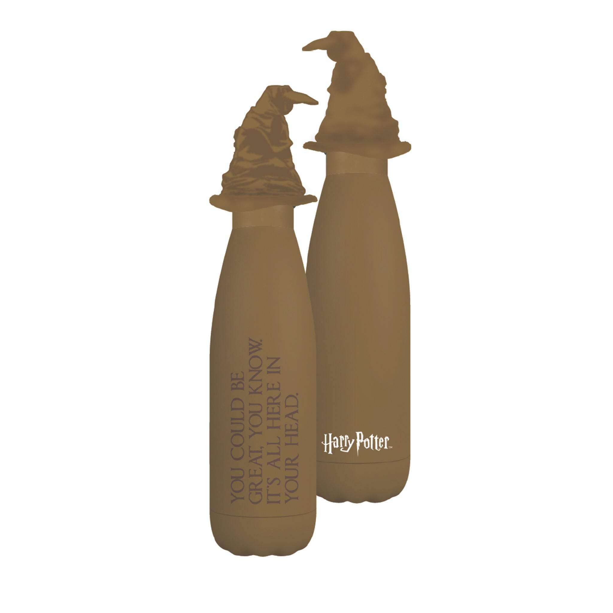 Sorting Hat Water Bottle with 3D Lid PAPERBACK 5055453482281