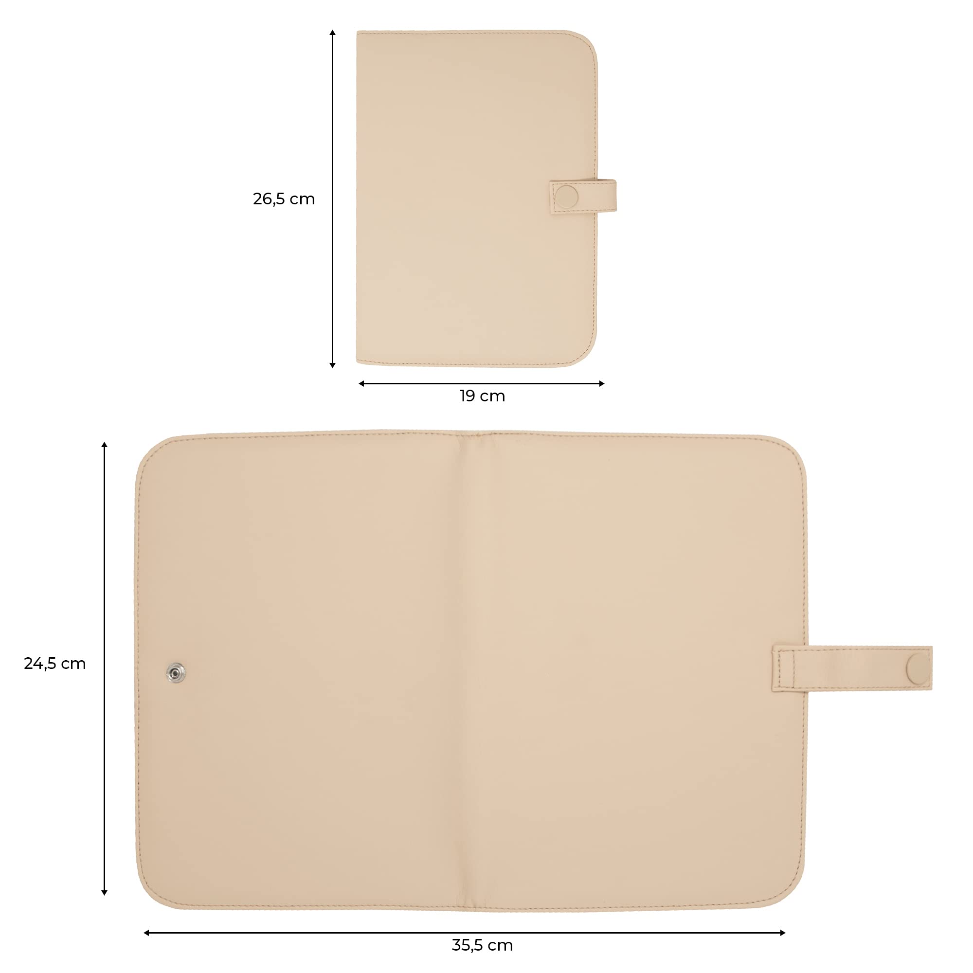 Duffi Baby Portadocumenti In Finta Pelle - Compatto, Per Documenti Del Bambino - Foto 6