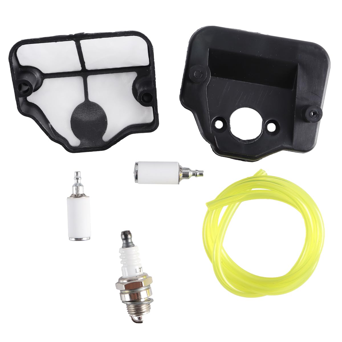 Muiltvoe Filter element, filter cotton, oil filter, air filter, fuel filter, hose, suitable for 36 41 136 136LE 137 137E 141 141LE 142 142E gasoline chain saw