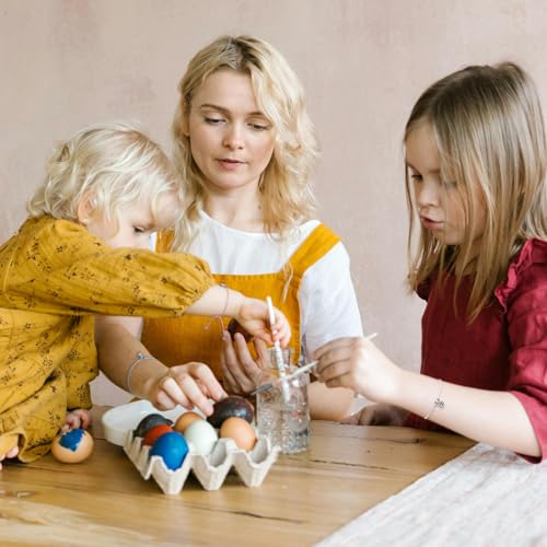 Easter Gifts for Girls Boys, 3 PCS Bunny Bracelets Friendship Pendant with Cards, Charm Jewelry for Kids Teens2