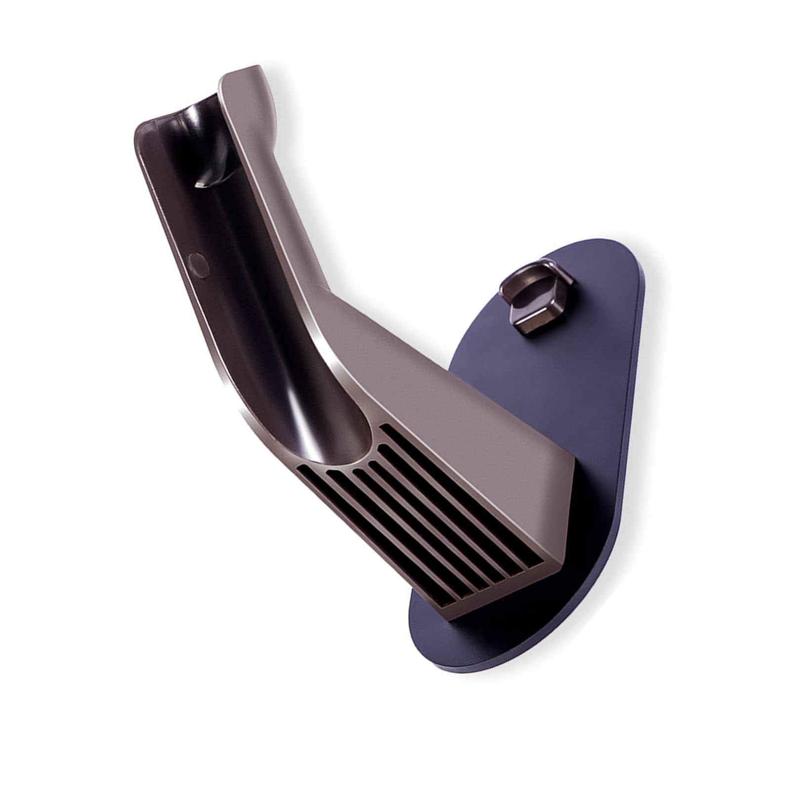 LUCKGONI Sturdy Aluminum Stand For Hair Dryer And Straightener Holder Space Saving Hair Styling Appliances Rack