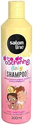 Salon Line, Shampoo, ToDeCachinho Baby, Vegano - Cabelos Ondulados, Cacheados e Crespos, 300 ml