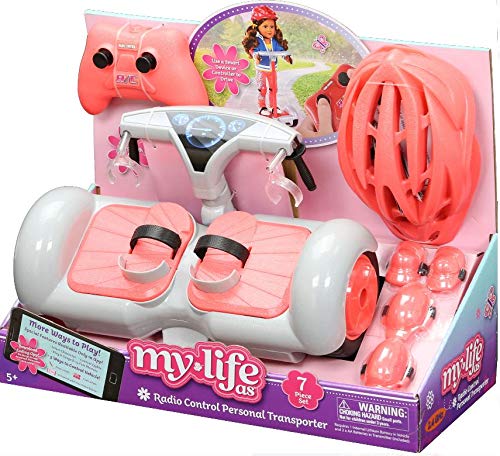 My Life As Doll Hoverboard for 18 Doll 8 pc Set Remote Controlled