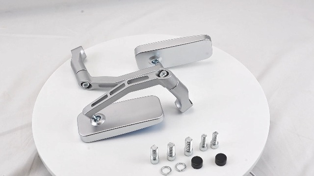 Amazon | Sporacingrts バイクミラー サイドミラー ブルーミラー 360