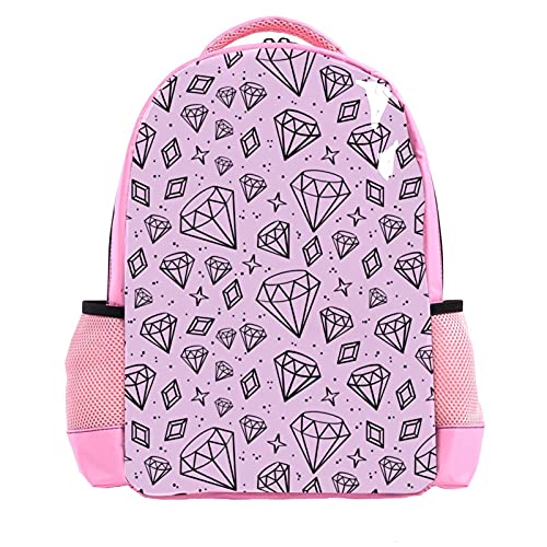 Sac à dos garçon fleurs de cerisier rose pour école primaire et collège