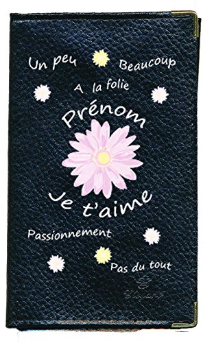 Étui Carte Grise En Cuir Noir - Motif Chasse Palombe/pigeon Ramier - Neuf Avec étiquettes - Porte-cartes Voiture