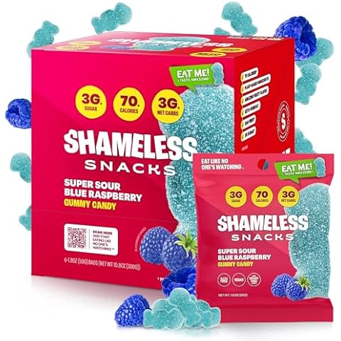 Shameless Snacks - Low Calorie, Low Carb Keto Gummies Cover