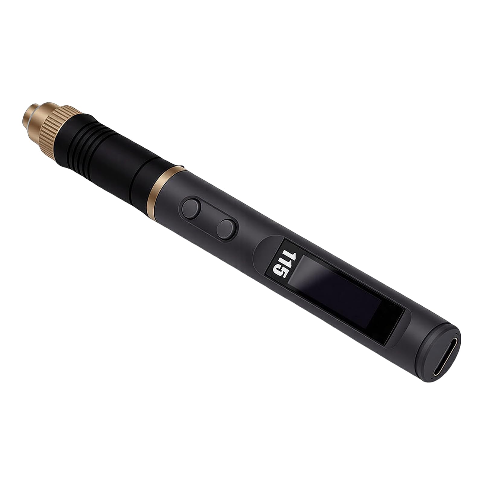 Gugxiom Kit de Fer à Souder Filaire Portable 100 W, Contrôle Intelligent de la Température avec écran OLED et Veille Automatique, Stylo de Fer à Souder Intelligent 176-788 ℉, Chau (Prise UE)