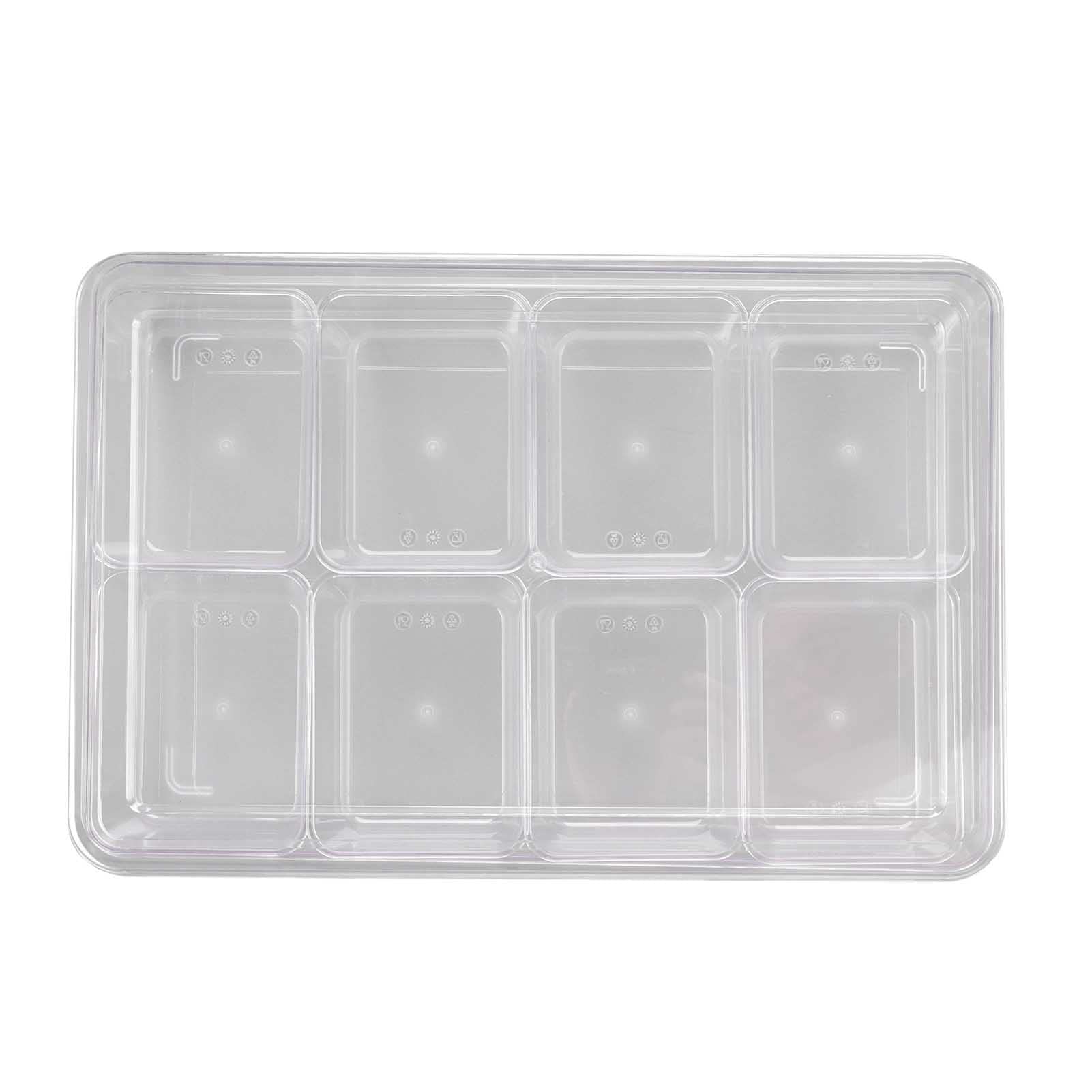 Walfront Scatola per Condimenti Scatola per Condimenti Classificata, Barattolo per Condimenti Resistente Al Calore Dispenser per Condimenti in Barattolo per Condimenti in Plastica di