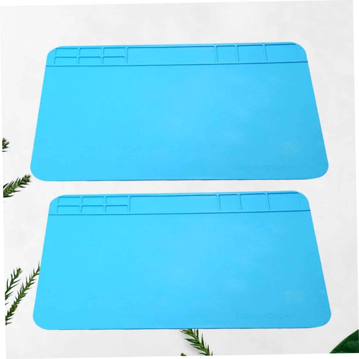 Uonlytech 26piezas Alfombrilla De Mantenimiento Silicona y Aislante Térmico Pad De Trabajo Para Reparaciones De Componentes Pequeños Para Organización De Tornillos y Móviles