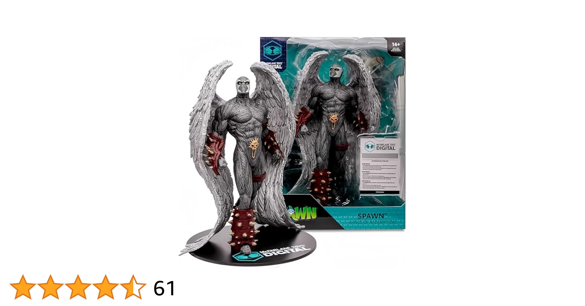Amazon.co.jp: McFarlane Toys - スポーン (償還の翼) 1:8
