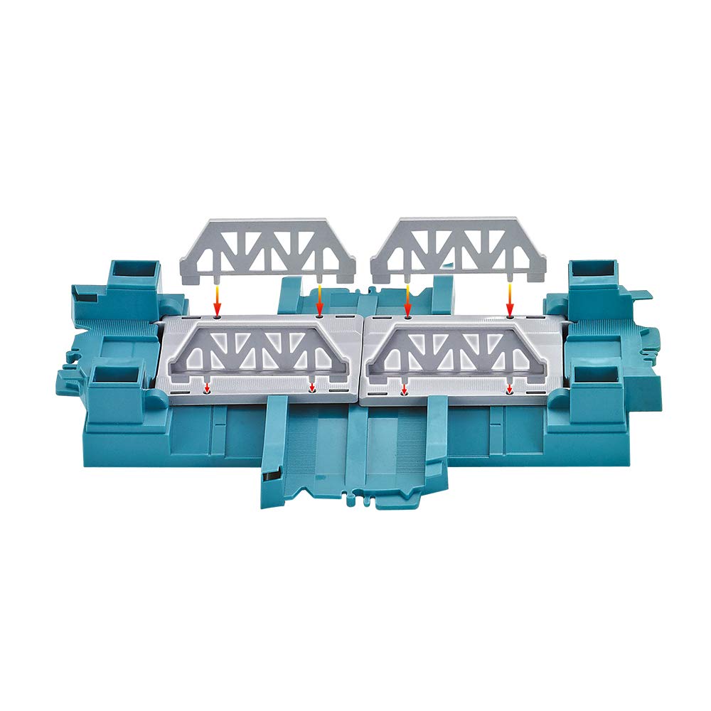 Accessorio di ricambio per auto con intersezione di corsia, accessorio per piste, set da gioco aggiuntivo, ponte attivo, non include auto giocattolo (ponte attività)