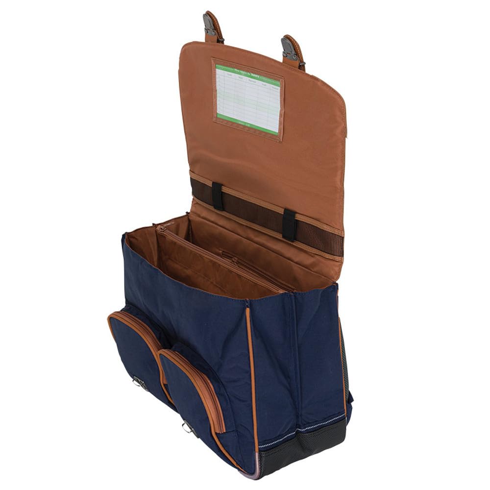 Cartable 41 cm Tann's Les Signatures Camille Bleu Marine