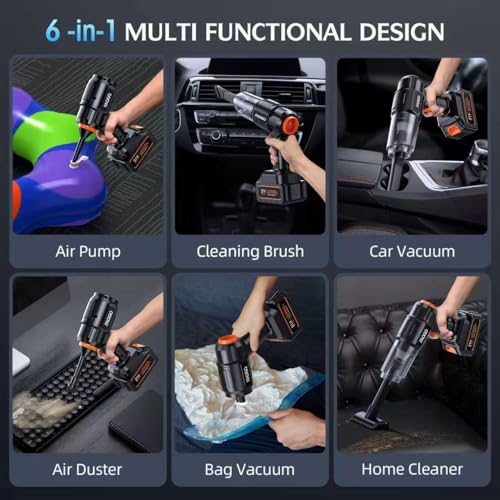 FAOGO Car Vacuum 50000Pa