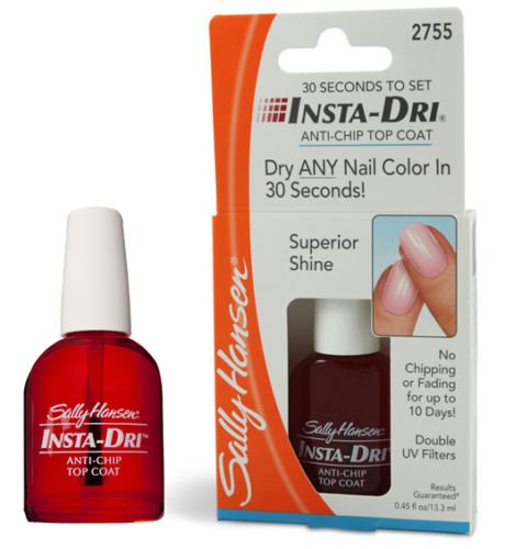 Sally Hansen Insta-Dri Anti Chip Top Coat 13.3ml, Clear, 13.3 ml (Pack of 1) - Image 3