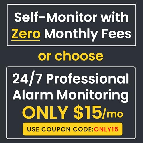 Smart Home Alarm System Touchscreen