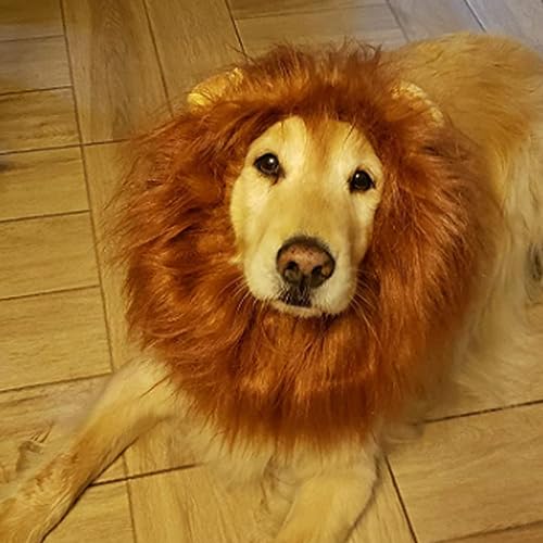 Melena de León para Disfraz de Perro Mediano/Grande miniatura 3