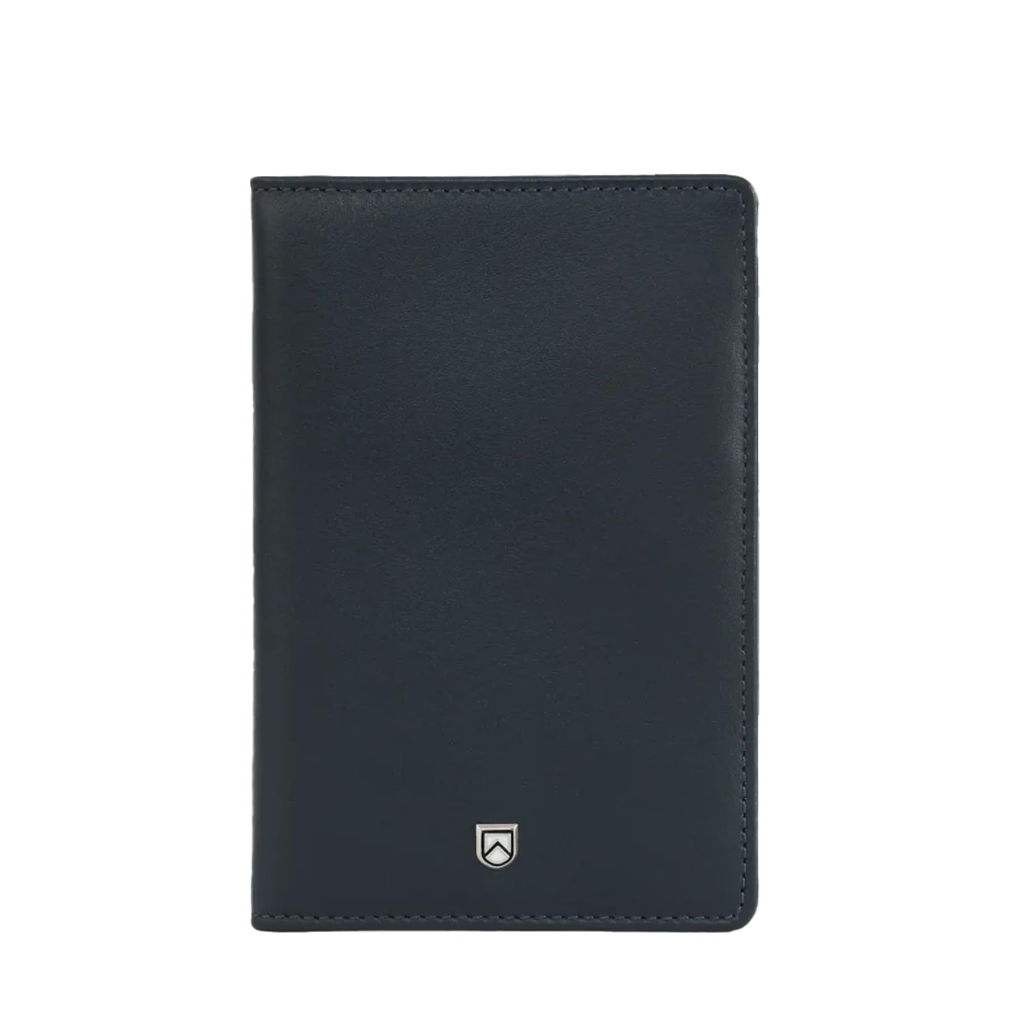 Westminster Full-Grain Leather Passport Holder | 1 Passport Holding Panel, 2 Card Pockets and 1 Boarding Pass Flap | Handcrafted by Skilled artisans (Navy Blue)-image-3