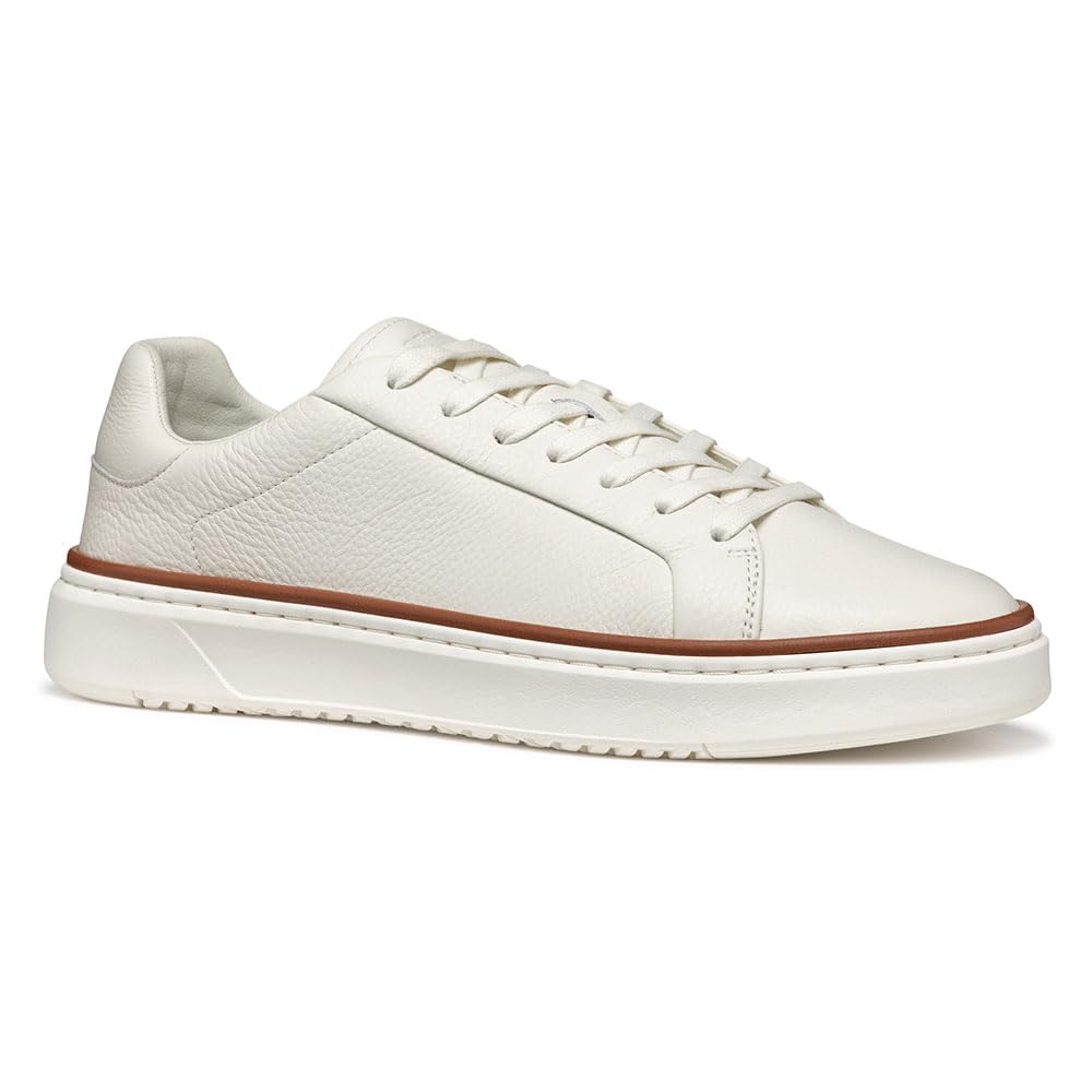 Geox Men's U ZACKERTY A Sneaker, White, 6.5 UK