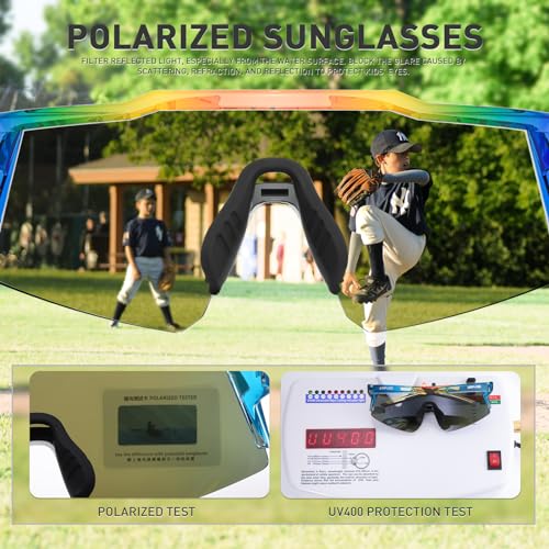 Save on KAPVOE Youth Polarized Sports Sunglasses with code HUNTER27 - Image 5