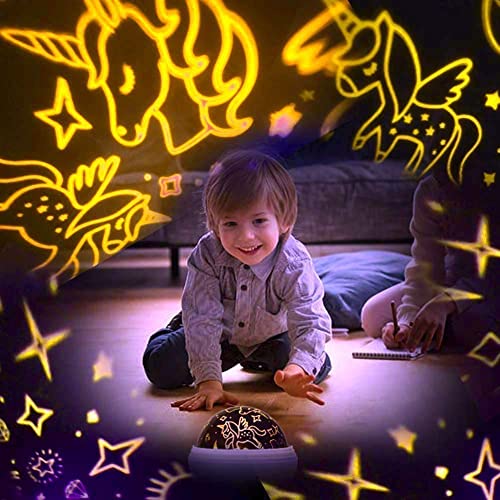 Dqmoon 012-1652 Unicorn Night Light For Kids,Star Projector Night Light For Kids,Unicorn Light For Girls Bedroom,Unicorn Lamp thumb #8