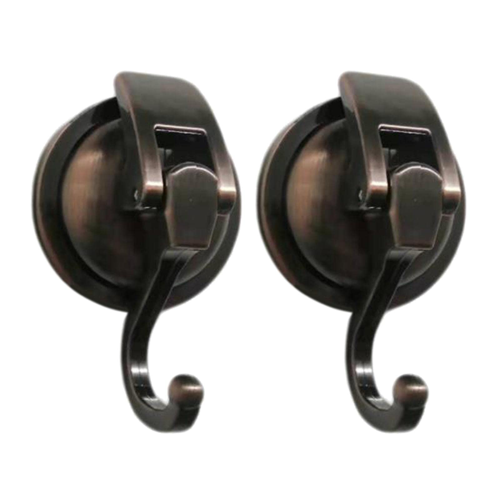 WDWDW Coat Rack with Hooks 2Pcs Vacuum Suction Cup Pounch Free Reusable Durable Bath Robe Holder for Loofah Glass Door