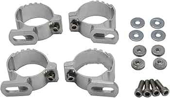 Amazon.co.jp: 調整可能なクォーターフェアリングフォーククランプ