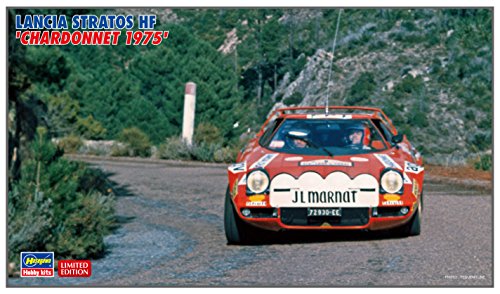 Maquette de voiture Lancia Stratos HF Chardonnay 1975 Hasegawa 1/24