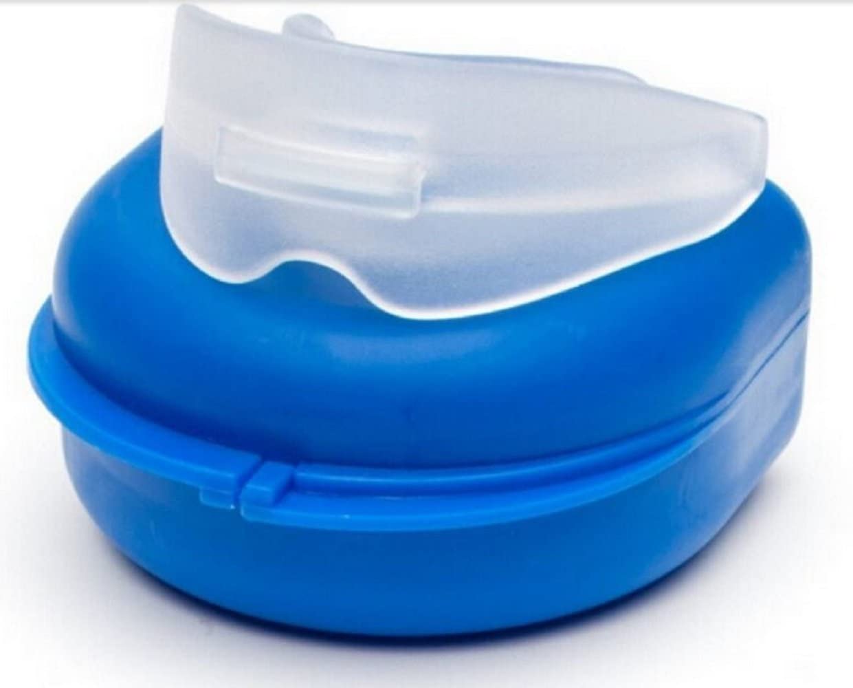 AlexVyan Stop Snoring Solution ~ Custom-Fit Anti Snore Mouth Piece Guard Device Stops Snoring, Teeth Grinding, Sleep Apnea, Clenching, TMJ Instantly Night Aid (Transparent)