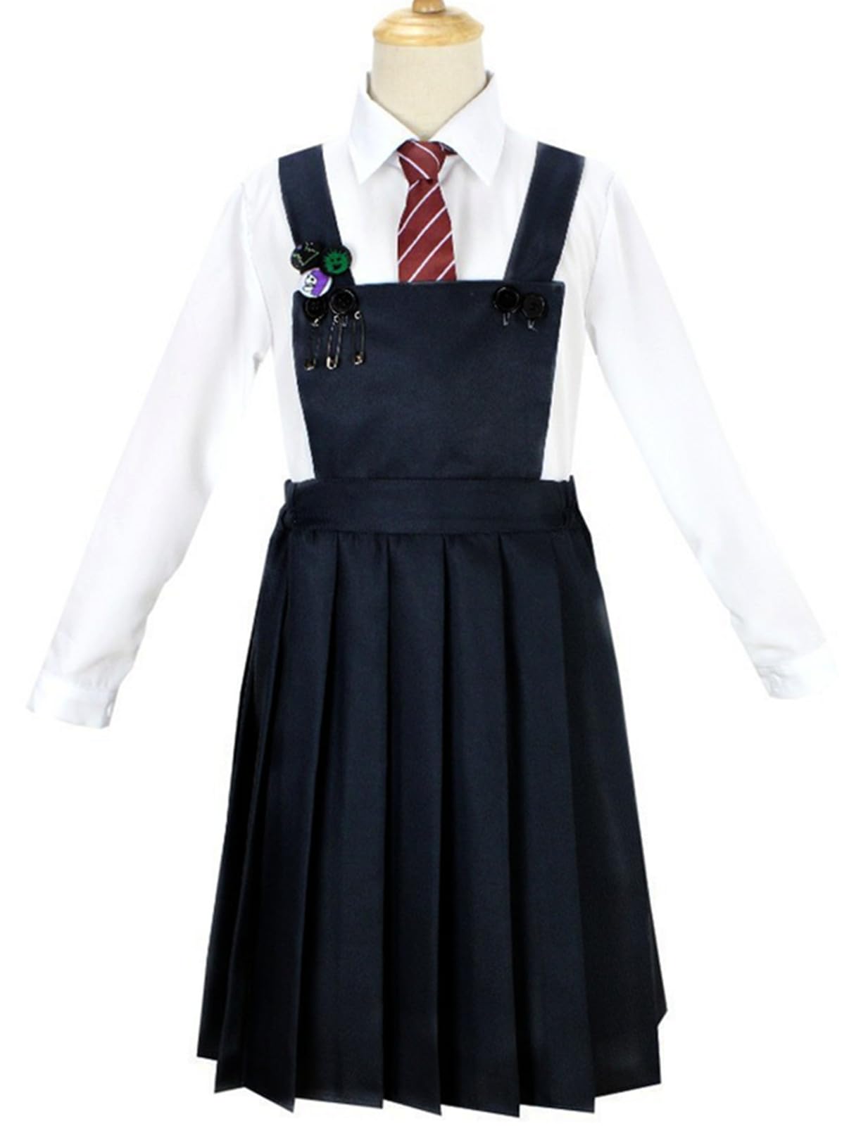 Bambina Cosplay Matilda Costume con Cappello per Halloween Festa Set